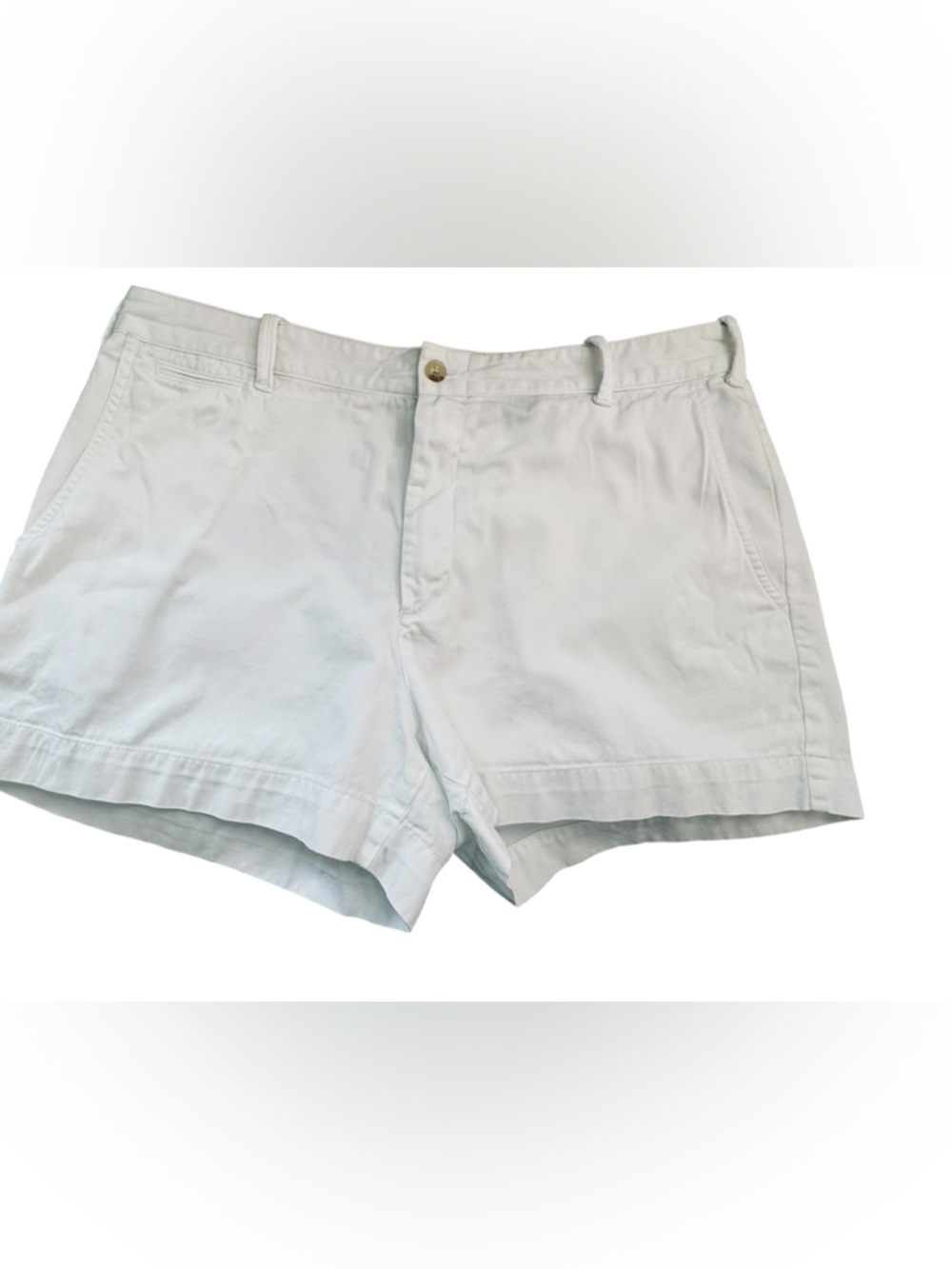 POLO Ralph Lauren White💯%Cotton Shorts wth Signature embroidered navy pony logo - Picture 9 of 11